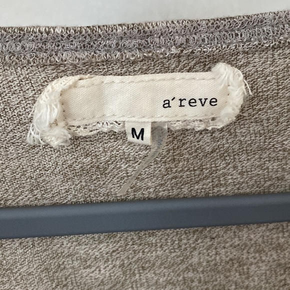 A’reve cardigan women size M in heathered brown. - Picture 3 of 6